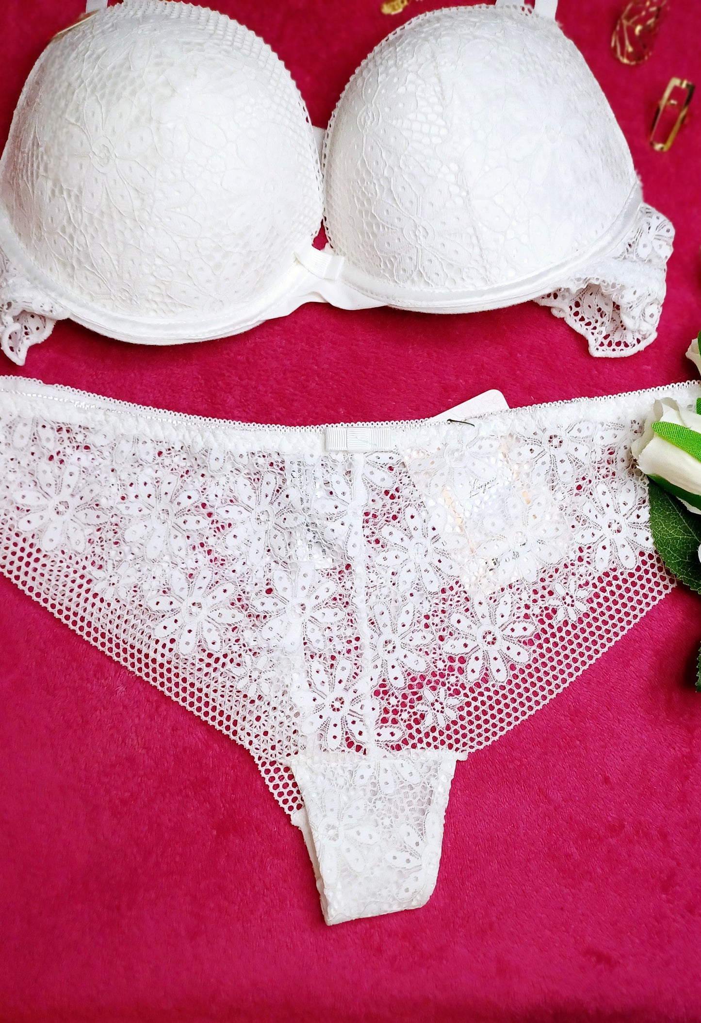 Ensemble deux pièces blanc 95C
