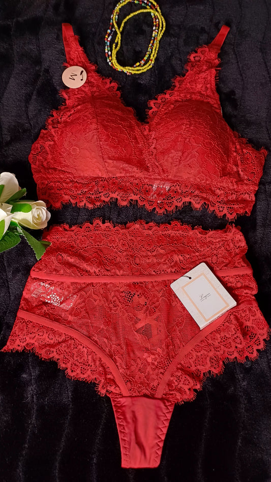 Ensemble deux pièces Rouge M