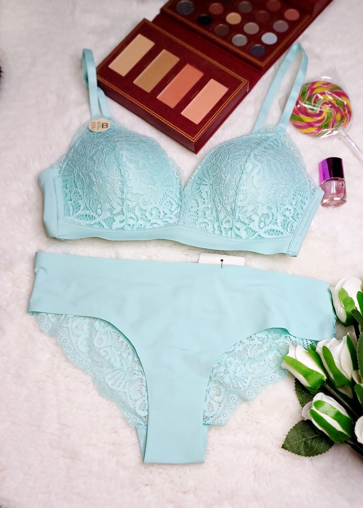Ensemble deux pièces vert M