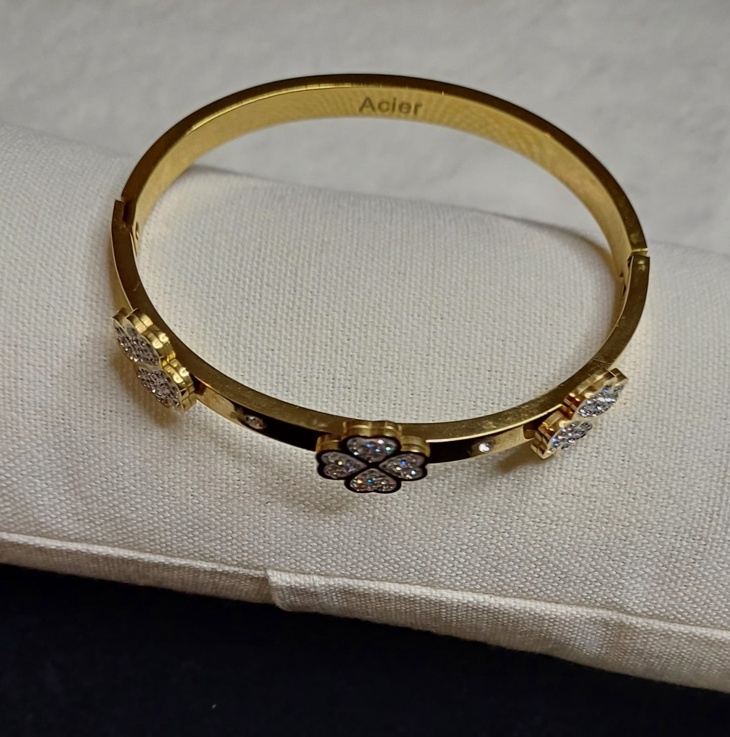 Bracelet Flora acier inoxydable