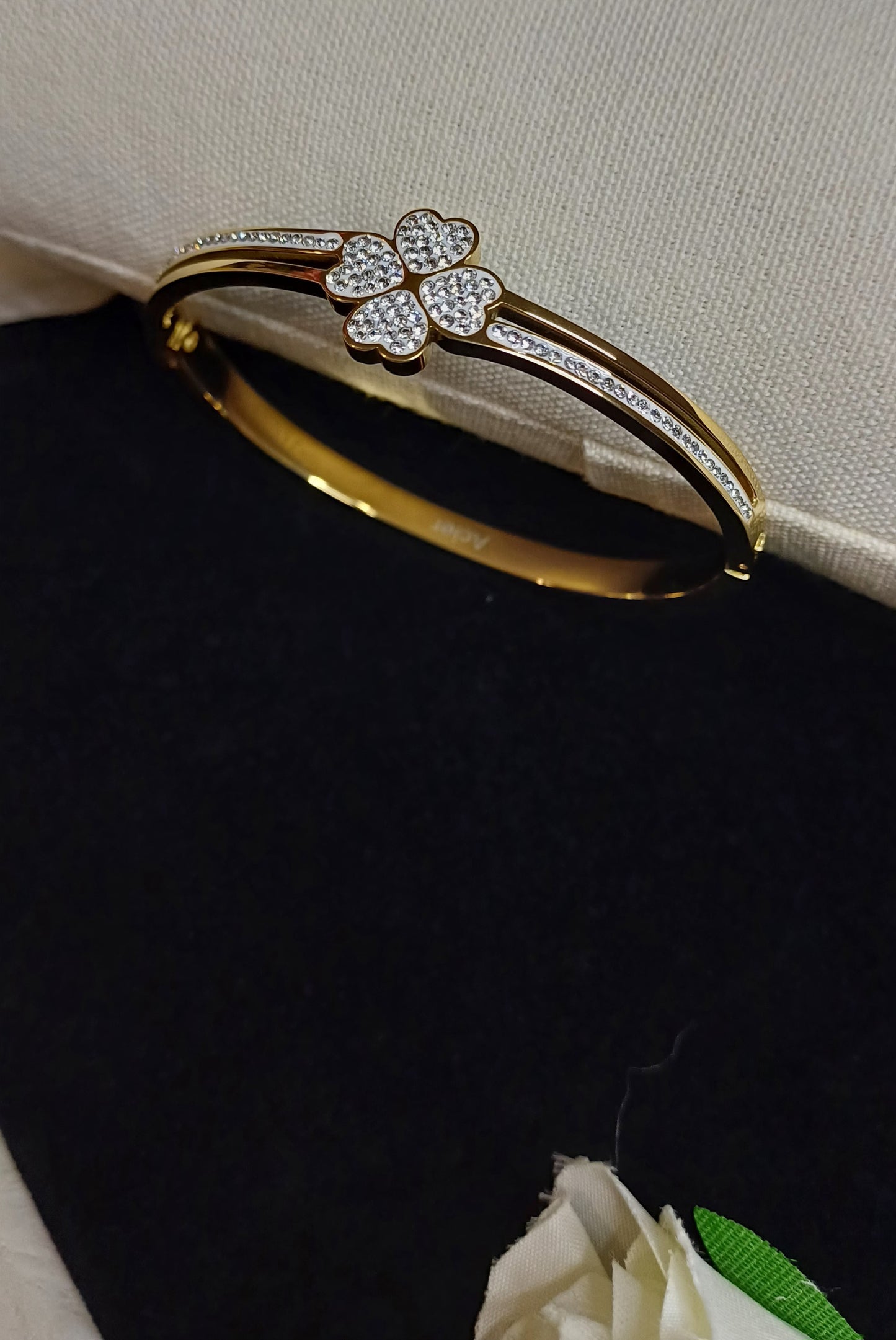 Bracelet Flora acier inoxydable