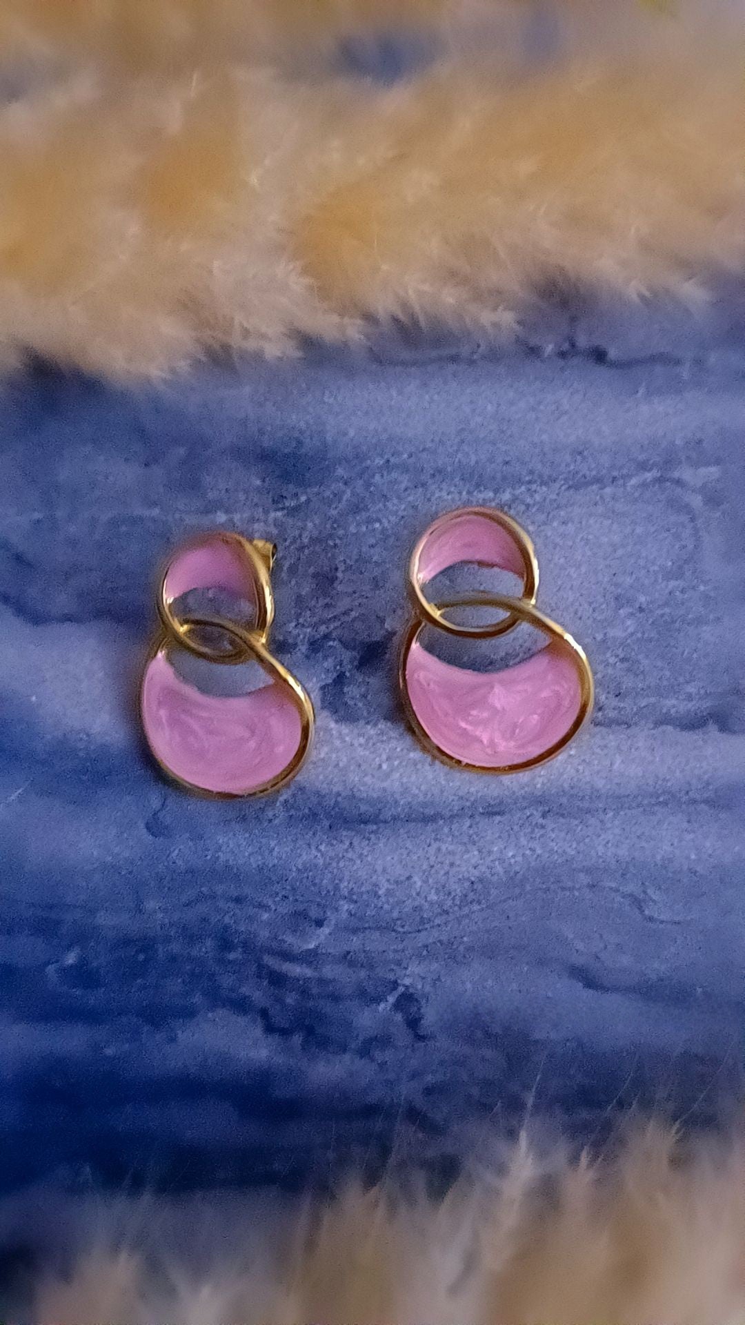 Boucles d'oreilles Jade en acier inoxydable