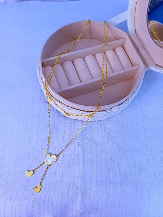 Colliers multi-hearts en acier inoxydable
