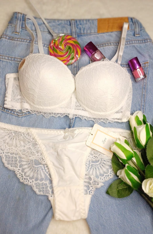 Ensemble deux pièces blanc 90B