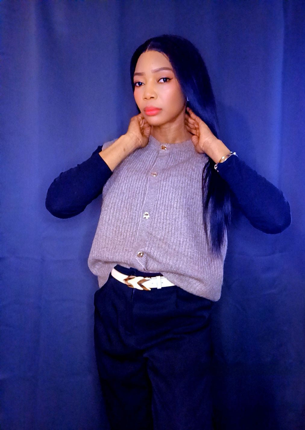 Gilet Taupe Taille unique