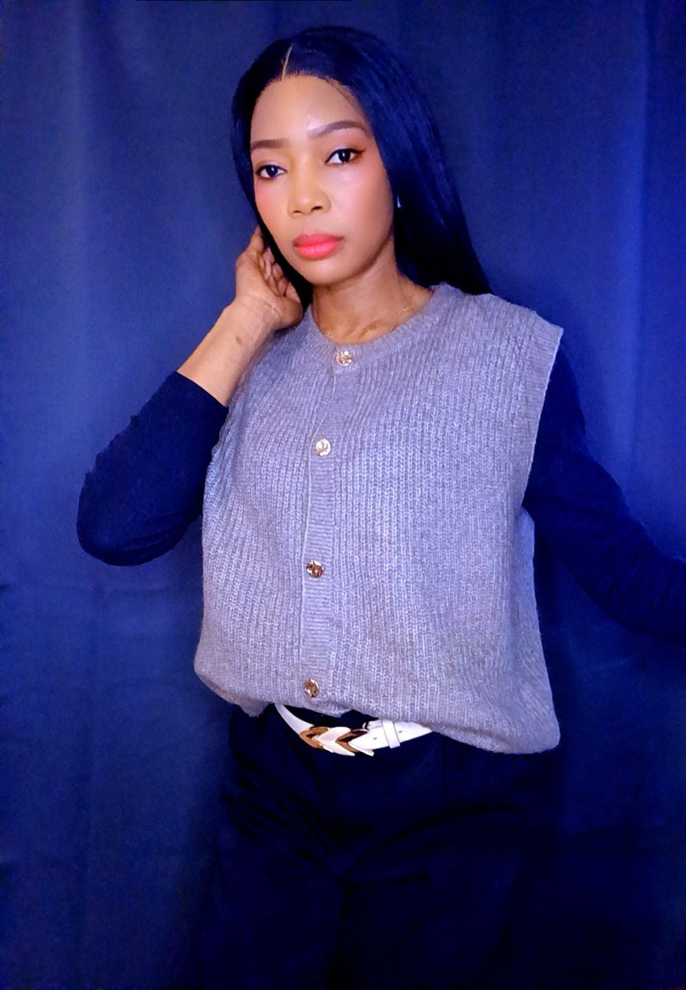 Gilet Taupe Taille unique