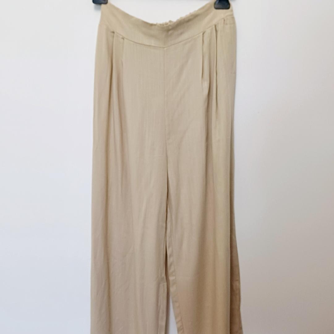 Ensemble pantalon/ haut en lin