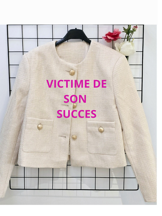 Veste Frenchy beige