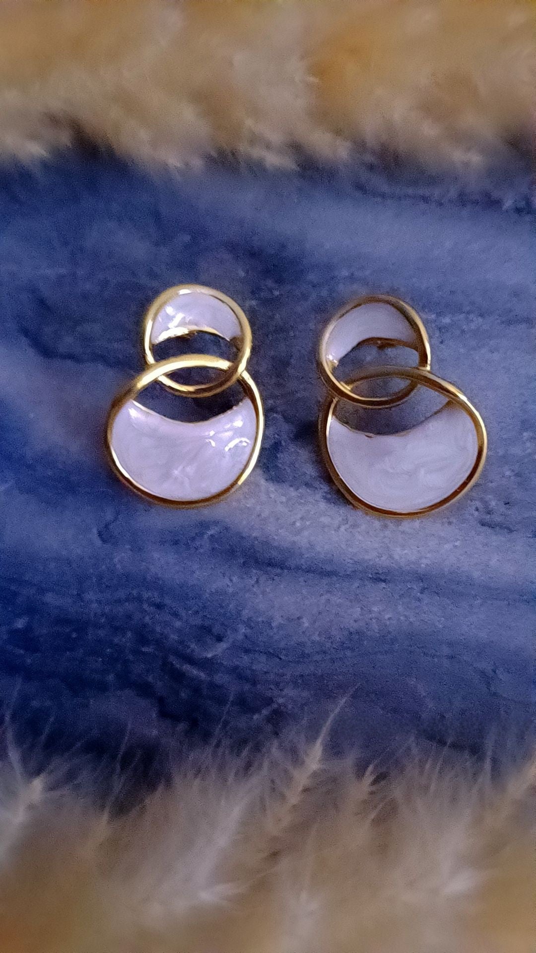 Boucles d'oreilles Jade en acier inoxydable