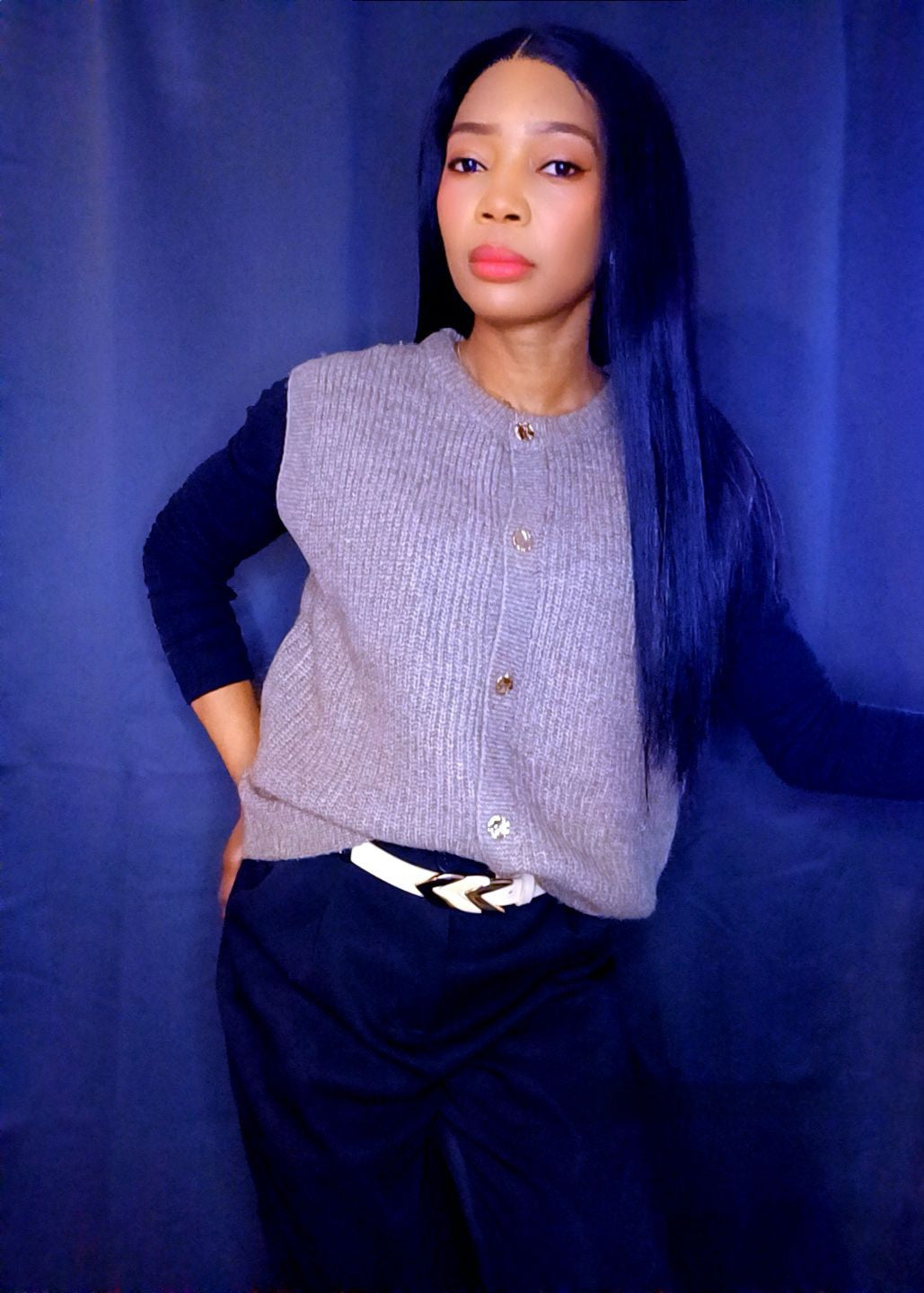 Gilet Taupe Taille unique